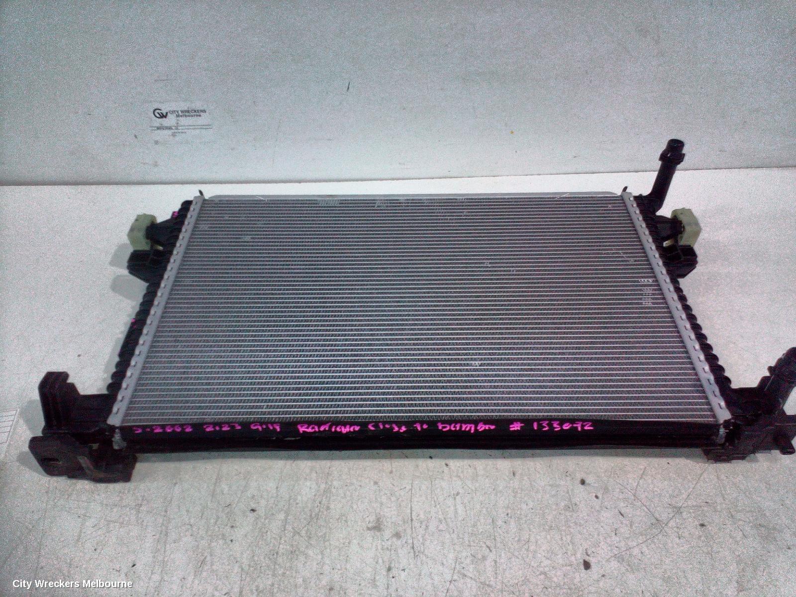 VOLKSWAGEN GOLF RADIATOR, SECONDARY RADIATOR (CLOSEST TO BUMPER), PETROL, 1.4, TURBO, GEN 8, 09/2020 ONWARDS - Image 1