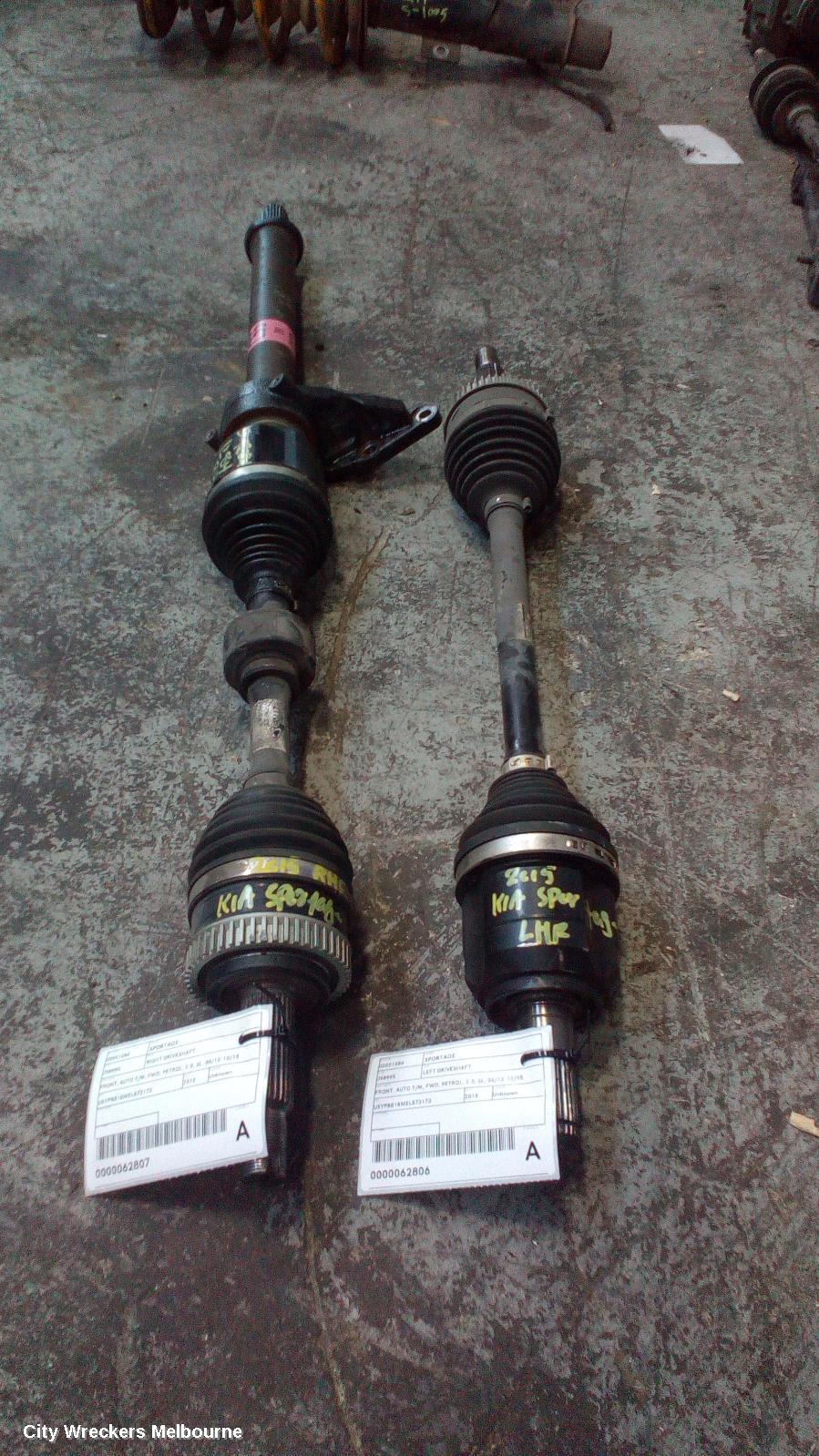 KIA SPORTAGE RIGHT DRIVESHAFT, FRONT, AUTO T/M, FWD, PETROL, 2.0, SL, 06/2013 - 10/2015 - Image 2