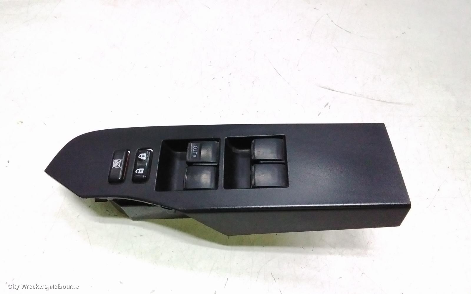 TOYOTA COROLLA PWR DR WIND SWITCH, RH FRONT (MASTER SWITCH), ZRE182R, HATCH, STANDARD, 03/2015 - 06/2018 - Image 1