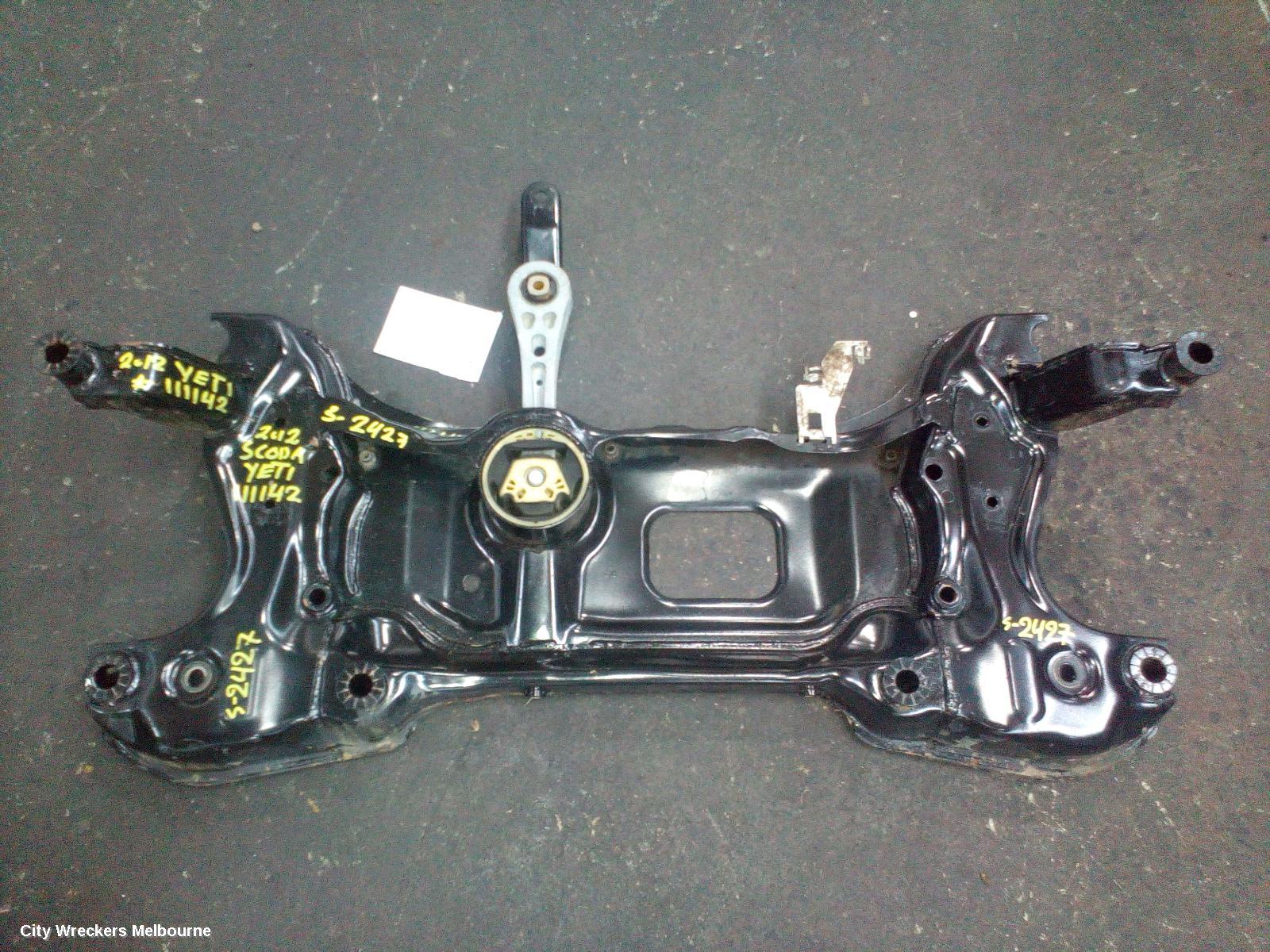 SKODA YETI FRT XMEMBER/CRADLE, 5L, 09/2011 - 12/2017 - Image 2