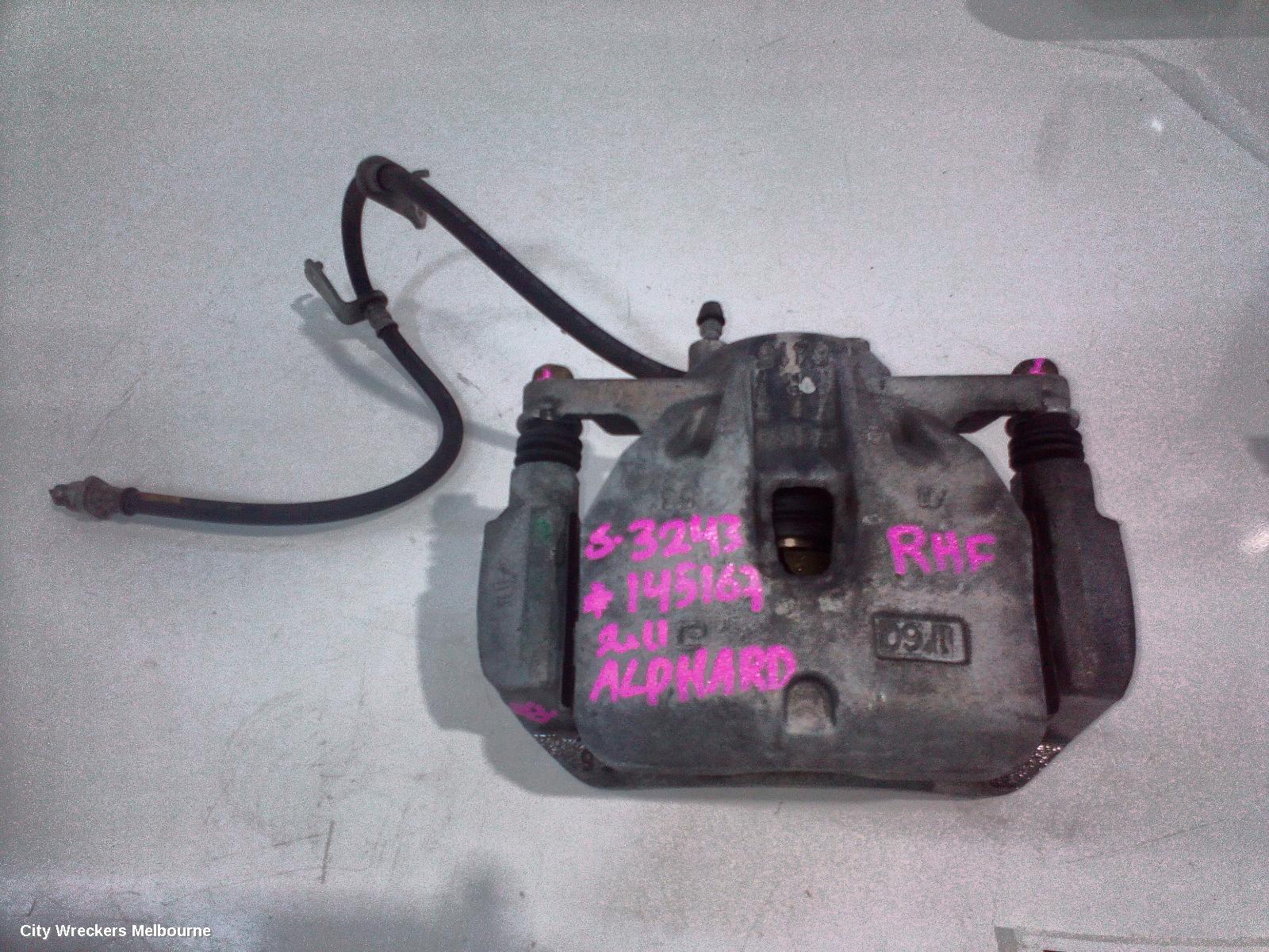 TOYOTA ALPHARD CALIPER, 20 SERIES, 08-15 (IMPORT) - Image 1