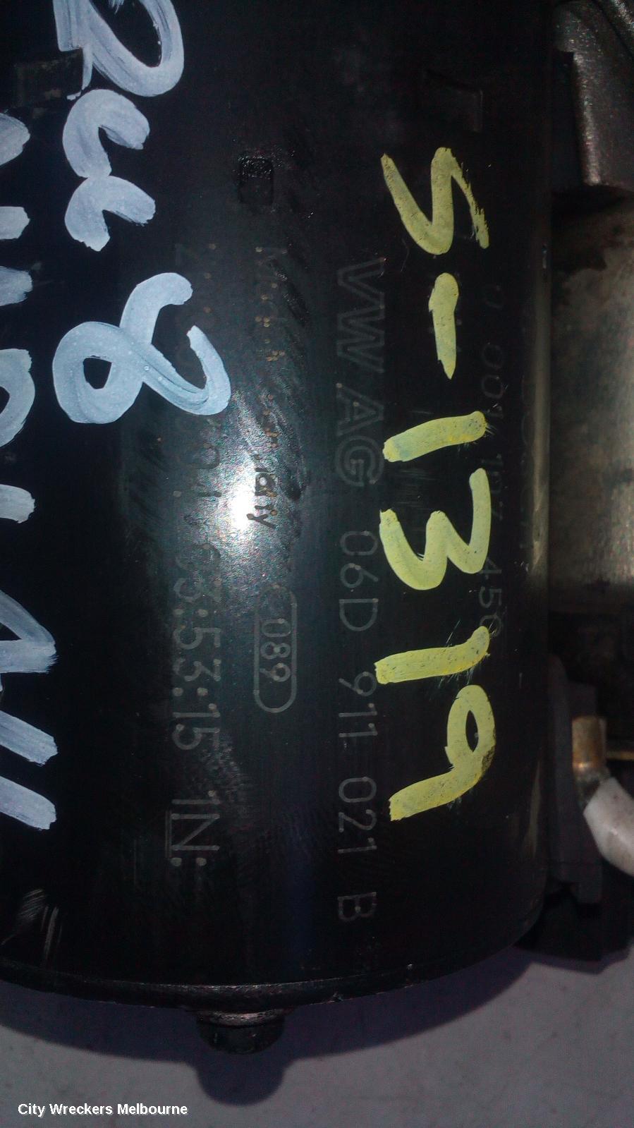 AUDI A4 STARTER, PETROL, 1.8, TURBO, B8 8K, CABB/CDHB CODE, 02/2008 - 06/2012 - Image 1