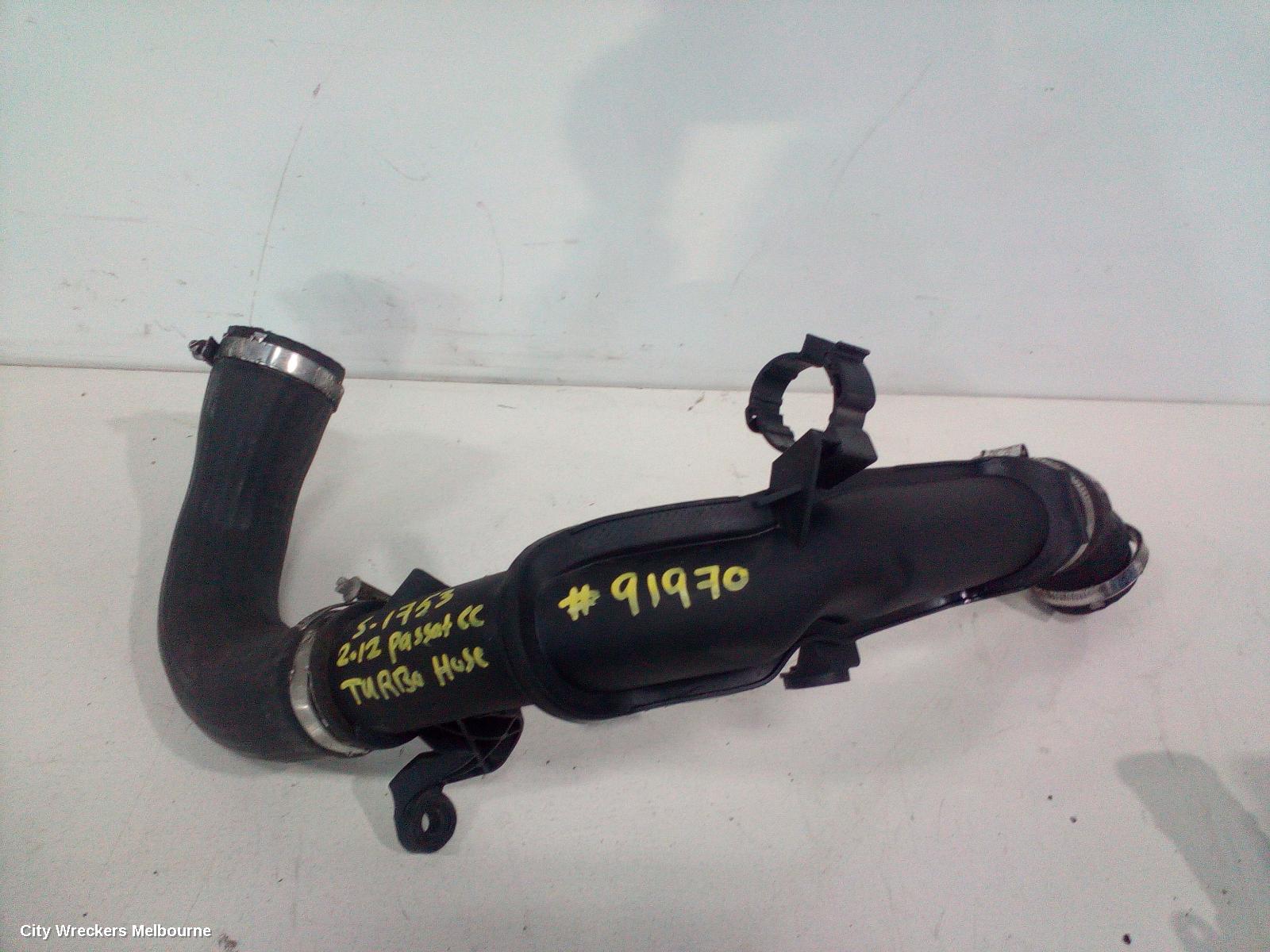 VOLKSWAGEN PASSAT, 3CC, SEDAN, 08/2008 - 12/2016, TURBO HOSE: 91970 - Image 2