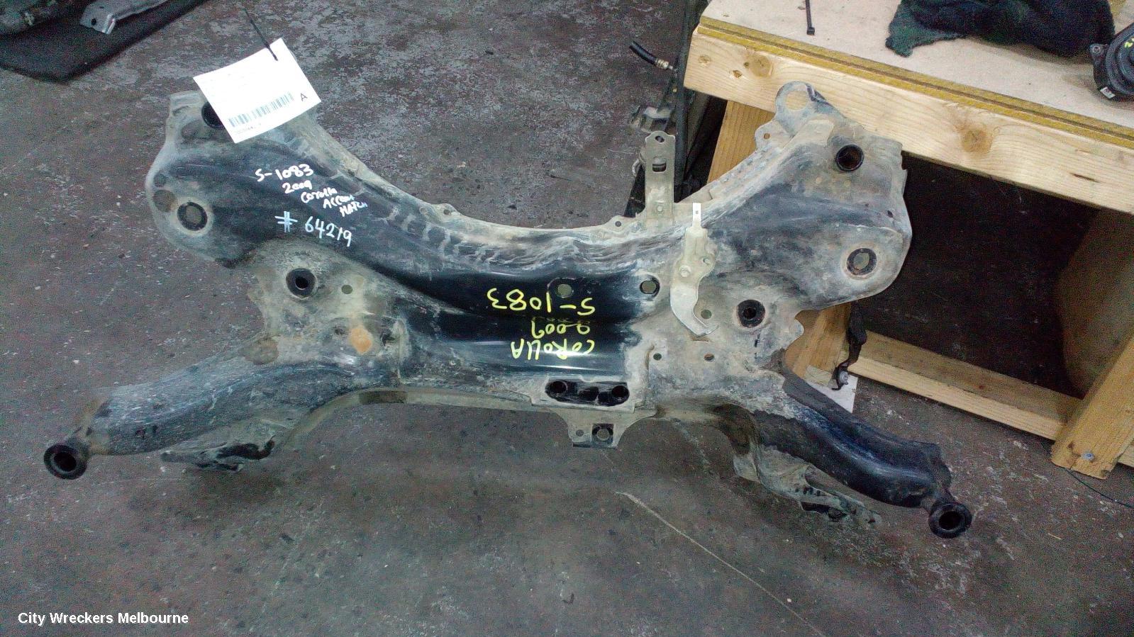 TOYOTA COROLLA FRT XMEMBER/CRADLE, ZRE152/20153R, CROSSMEMBER, 03/2007 - 10/2013 - Image 2