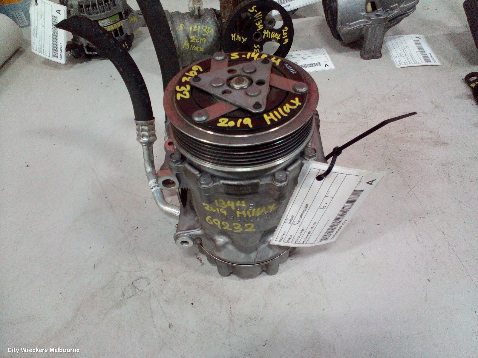 TOYOTA HILUX A/C COMPRESSOR, PETROL, 09/2015 ONWARDS - Image 3