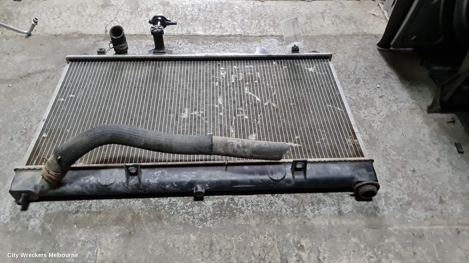 MAZDA 6 RADIATOR, MANUAL, 2.3, PETROL, HAS 2 "FORK" + 1 "PIN" MOUNT POINTS ON BOTTOM TANK, GG/GY, 09/2002 - 02/2008 - Image 1