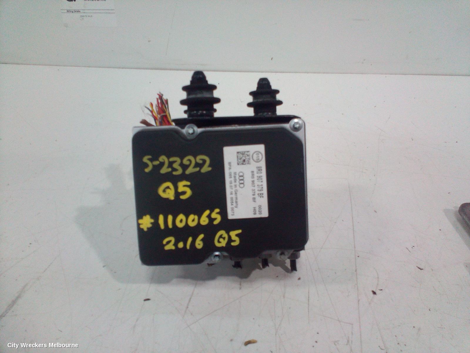 AUDI Q5 ABS PUMP/MODULATOR, 8R, P/N 8R0614517BE, 03/2009 - 01/2017 - Image 1