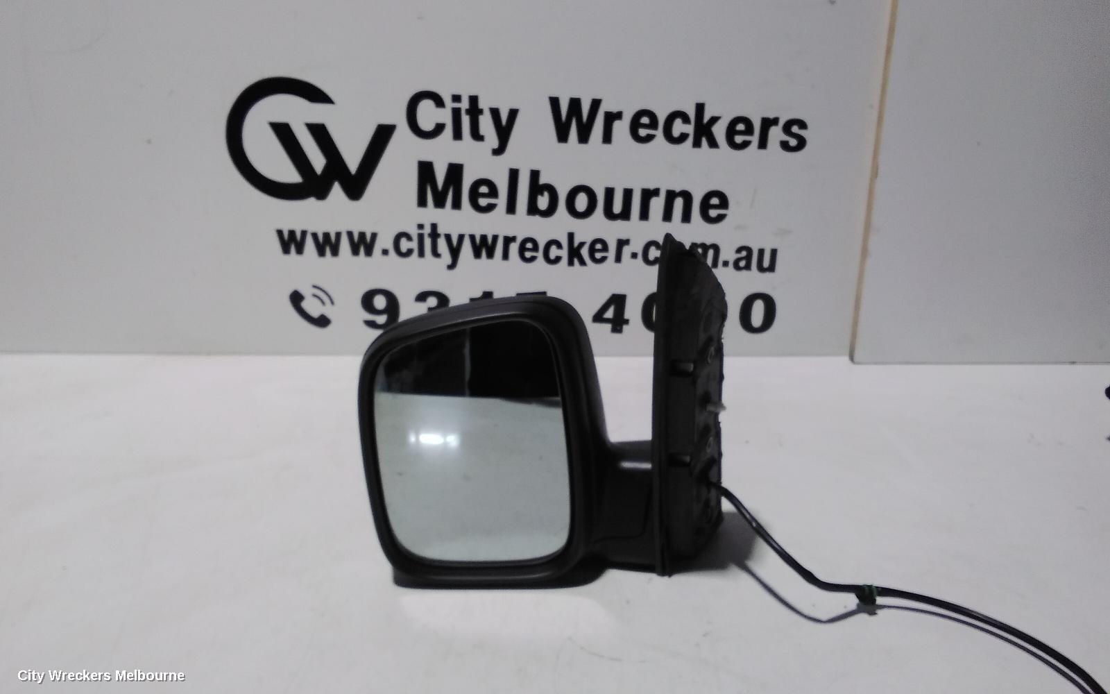 VOLKSWAGEN CADDY LEFT DOOR MIRROR, 2K, POWER, TEXTURED, 12/2004 - 06/2015 - Image 1