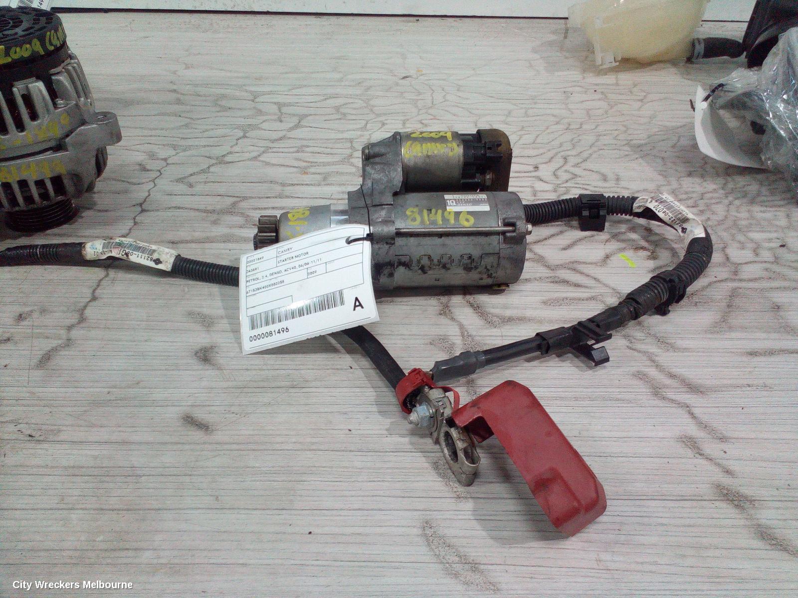 TOYOTA CAMRY STARTER, PETROL, 2.4, DENSO, ACV40, 06/2006 - 11/2011 - Image 3