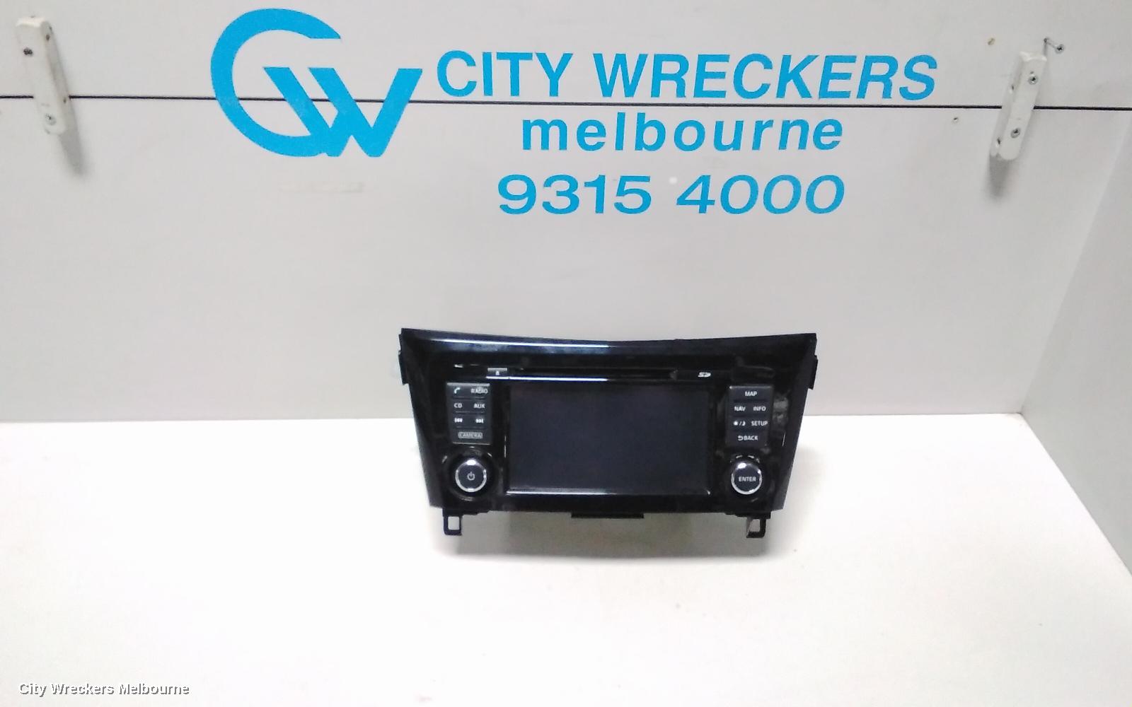 NISSAN QASHQAI RADIO/CD/DVD/SAT/TV, DISPLAY & HEAD UNIT, SAT NAV TYPE, J11, 06/2014 ONWARDS - Image 1