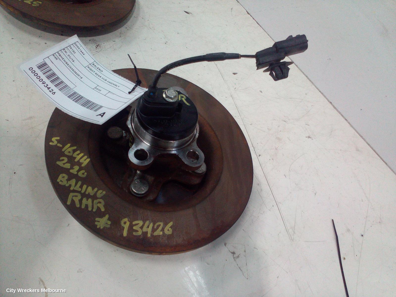 SUZUKI BALENO RIGHT REAR HUB ASSEMBLY, EW, 04/2016 - 12/2022 - Image 2