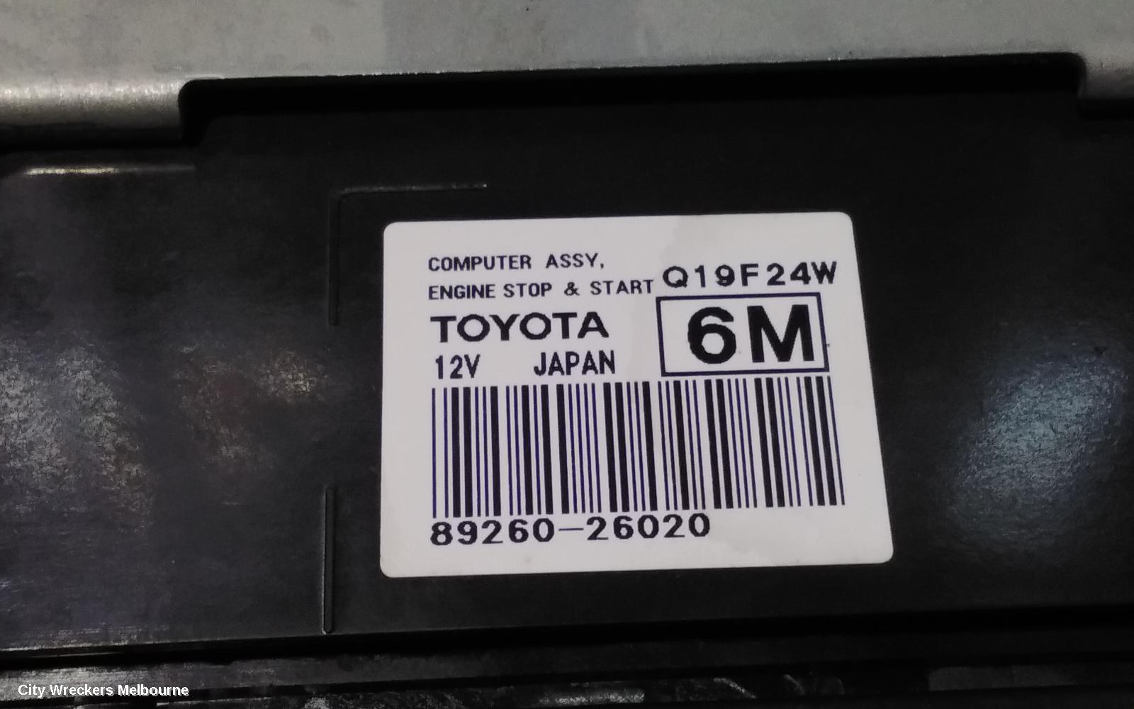 TOYOTA HIACE ECU, ENGINE STOP START ECU, 300 SERIES, 04/2019 ONWARDS - Image 3