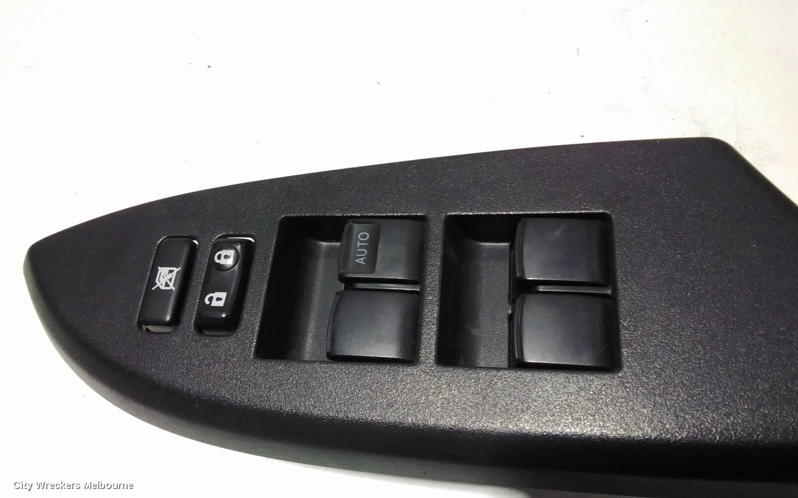 TOYOTA COROLLA PWR DR WIND SWITCH, RH FRONT (MASTER SWITCH), ZRE152/20153R, FRONT DOOR ONLY, 03/2007 - 10/2013 - Image 3