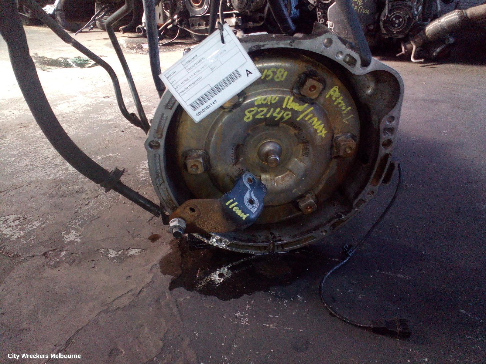 HYUNDAI ILOAD/IMAX TRANS/GEARBOX, AUTO, PETROL, 2.4, G4KG, 4 SPEED, TQ, 11/2007 - 05/2018 - Image 1