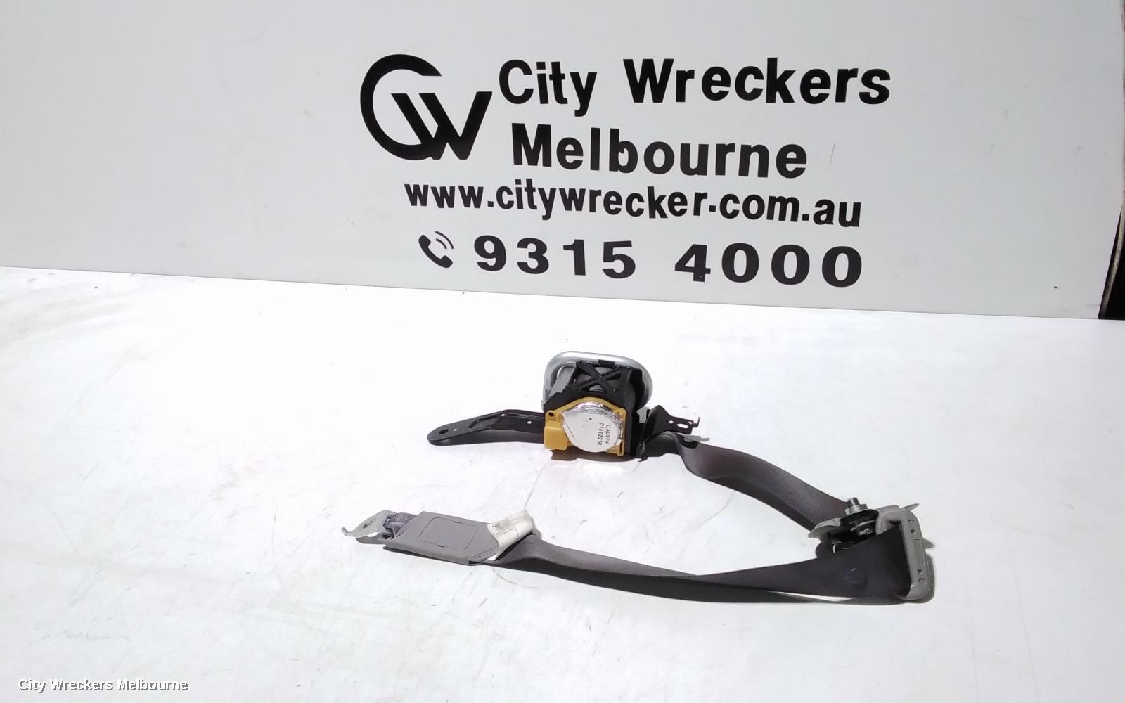 HONDA CIVIC SEATBELT/STALK, RH FRONT, SEAT BELT ONLY, SEDAN, VTI/VTI-L/VTI-LN, GREY, 9TH GEN, 02/2012 - 03/2014 - Image 1