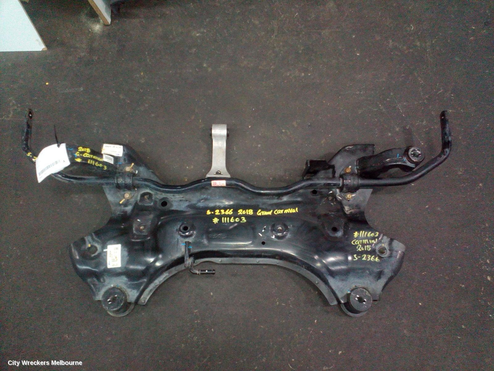 KIA CARNIVAL/GRAND CARNIVAL FRT XMEMBER/CRADLE, YP, 3.3, PETROL, CROSSMEMBER, 02/2015 - 10/2020 - Image 2