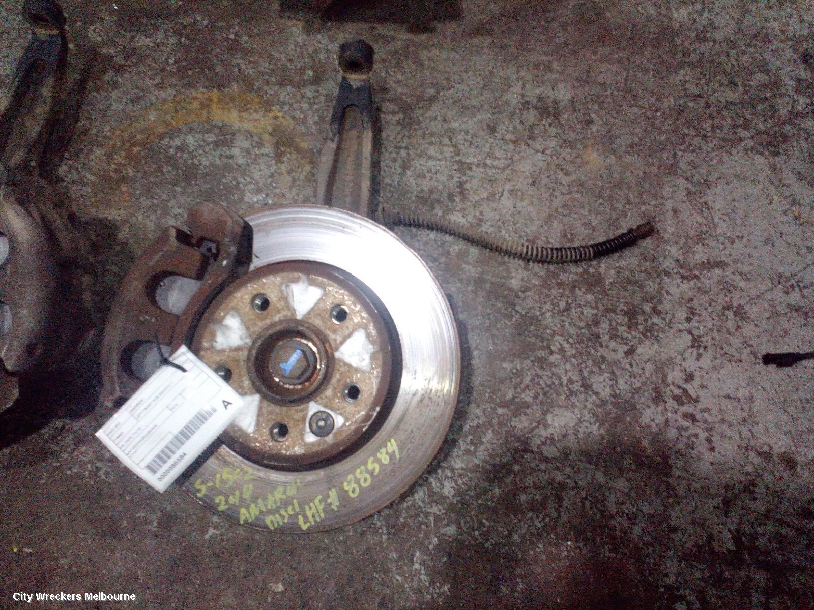 VOLKSWAGEN AMAROK LEFT FRONT HUB ASSEMBLY, MANUAL, RWD/AWD, DIESEL, 2.0, 2H, 12/2010 ONWARDS - Image 1