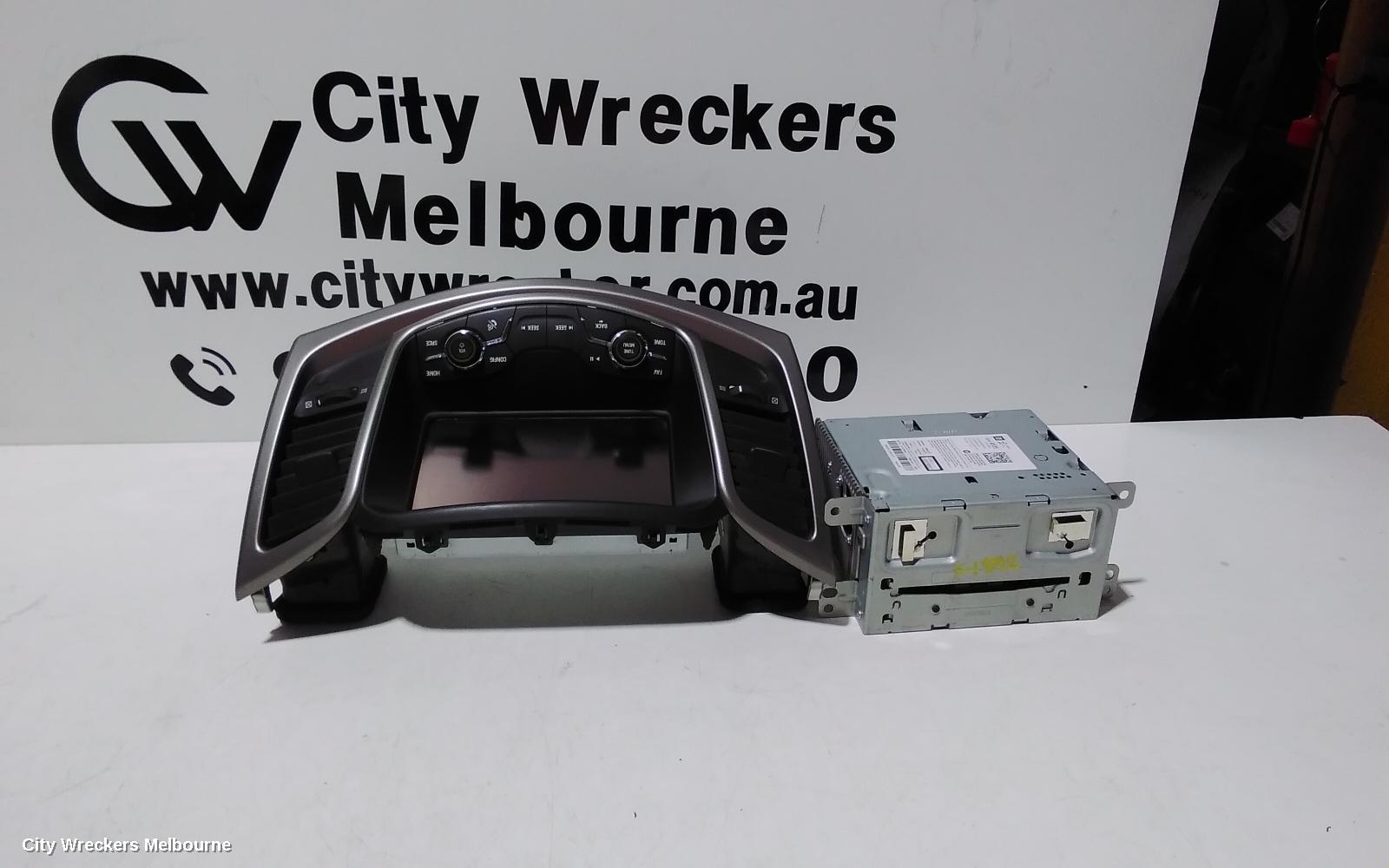 HOLDEN COMMODORE RADIO/CD/DVD/SAT/TV, HEAD UNIT, NON SAT NAV TYPE, VF, 05/2013 - 12/2017 - Image 1
