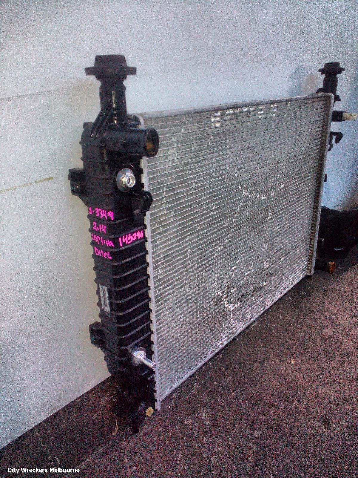 HOLDEN CAPTIVA RADIATOR, AUTO, 2.2, DIESEL, CG, 01/2011 - 06/2018 - Image 3