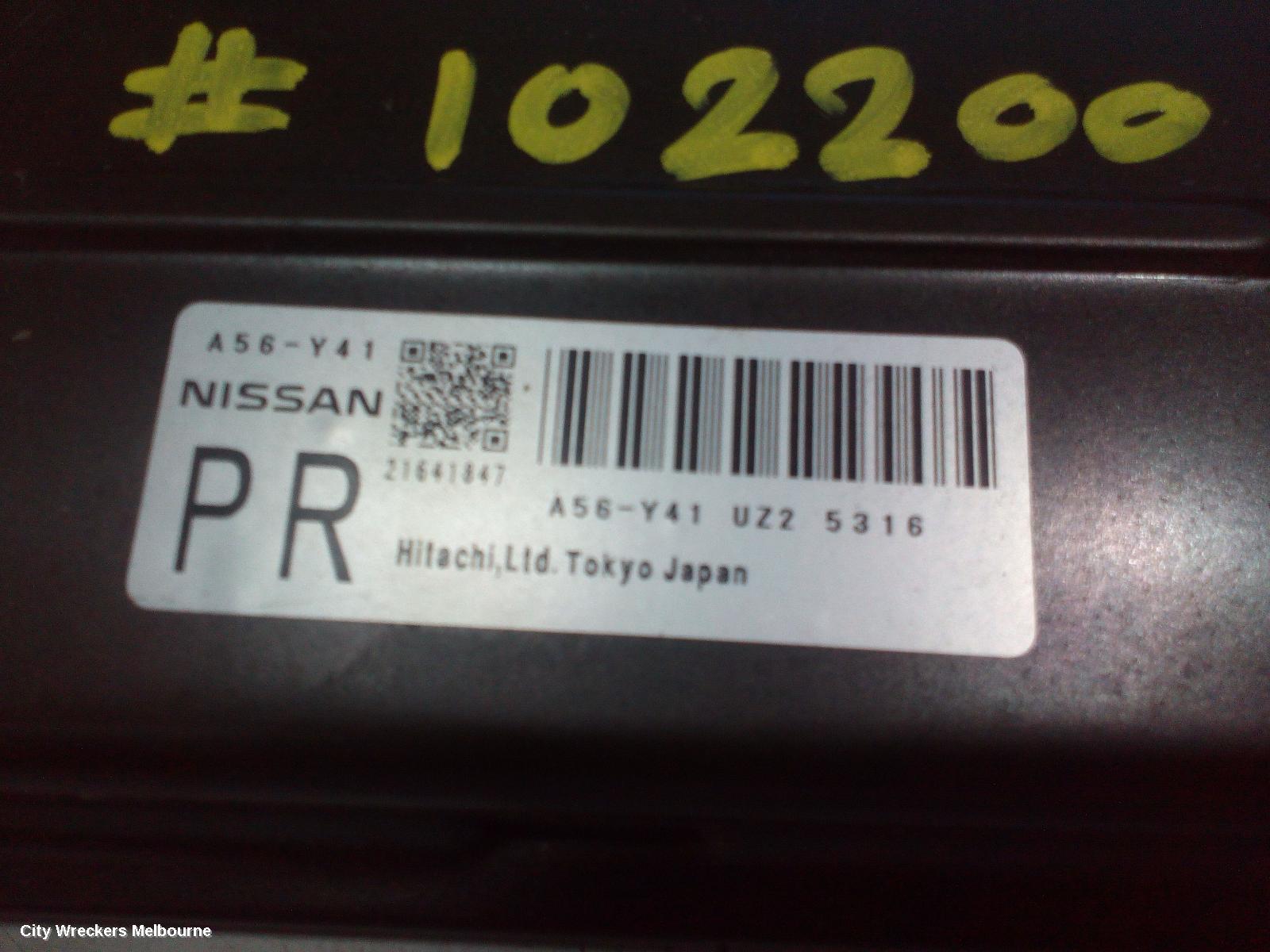 NISSAN XTRAIL ECU, ENGINE ECU, A56 A04 TYPE, ECU ONLY, T30, 10/2001 - 09/2007 - Image 2