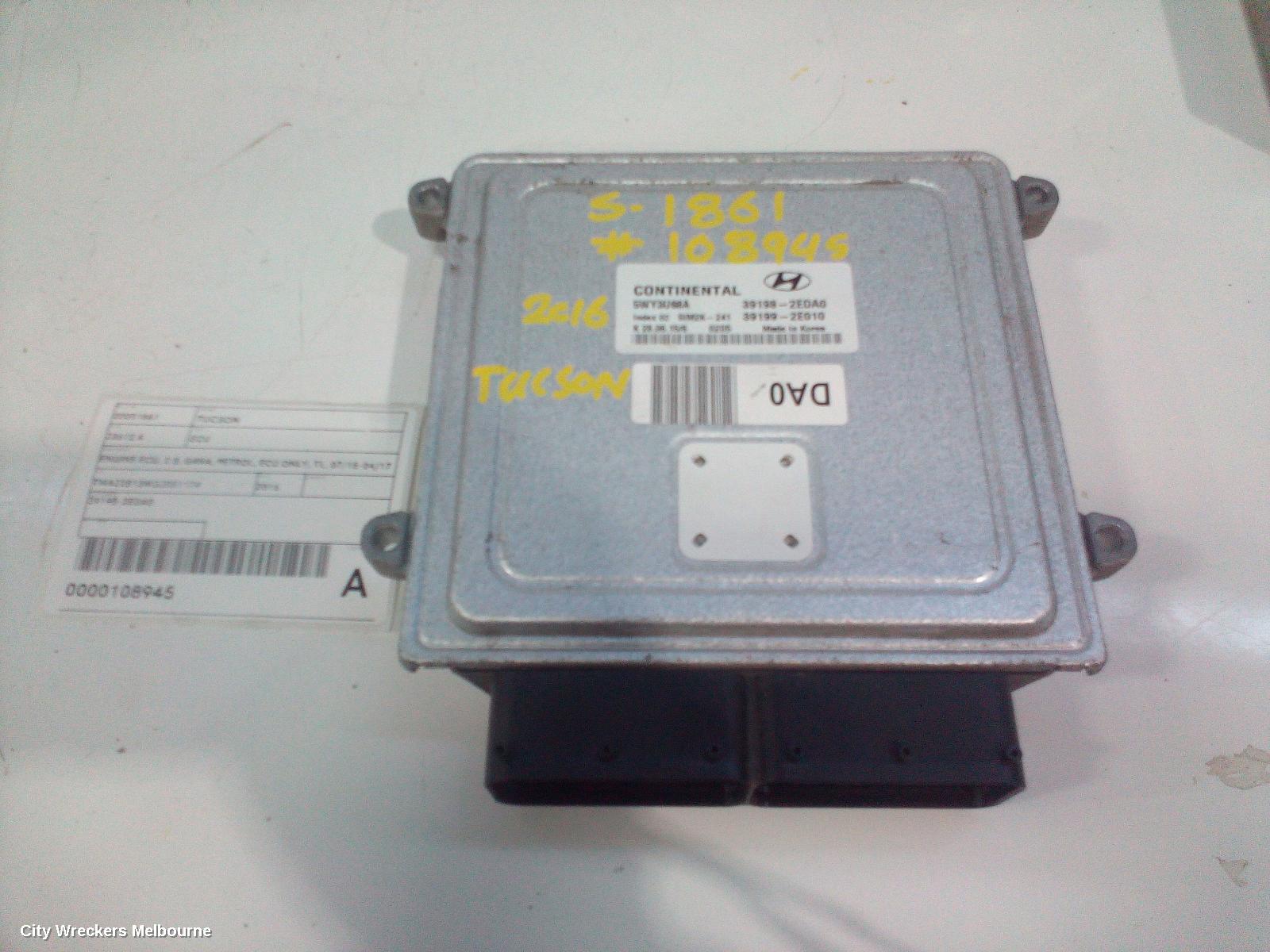 HYUNDAI TUCSON ECU, ENGINE ECU, 2.0, G4NA, PETROL, ECU ONLY, TL, 07/2015 - 04/2017 (AUS ONLY) - Image 2