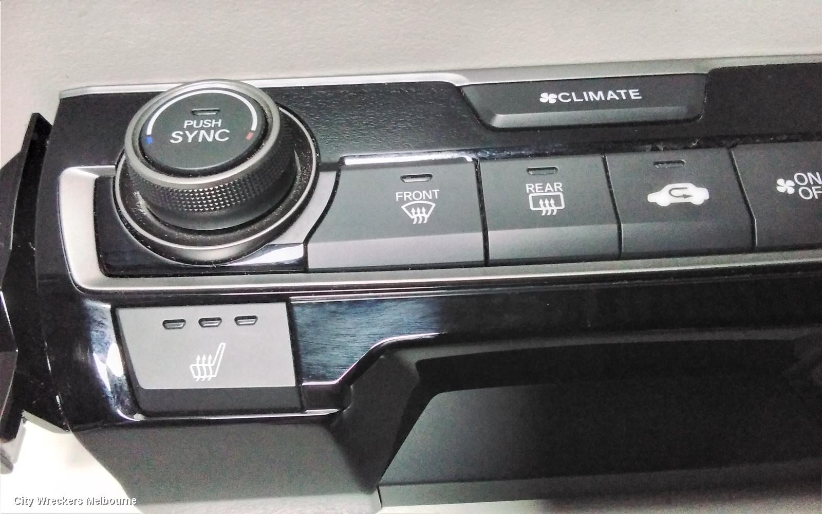 HONDA CIVIC HEATER/AC CONTROLS, 10TH GEN, CLIMATE CONTROL TYPE, 05/2016 - 03/2020 - Image 3