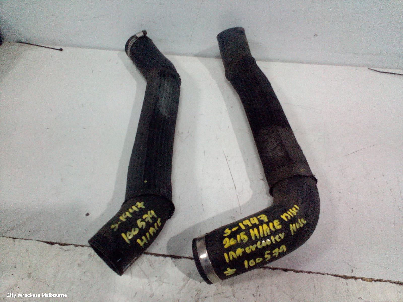 TOYOTA HIACE, TRH/KDH 03/2005 - 04/2019, INTERCOOLER HOSE: 100597 - Image 2