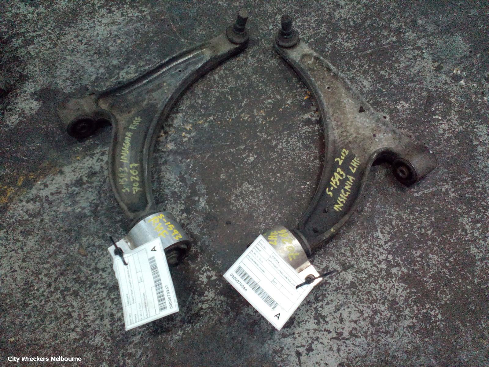 OPEL INSIGNIA LEFT FRONT LOWER CONTROL ARM, IN, 09/2012 - 12/2013 - Image 2