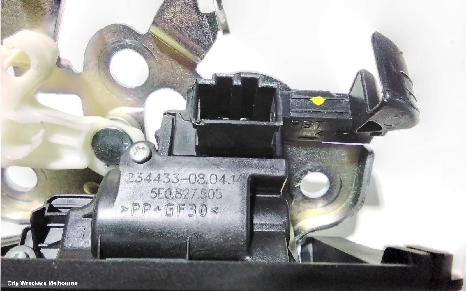 SKODA OCTAVIA DOOR/BOOT/GATE LOCK, TAILGATE LOCK, NE, LIFTBACK SEDAN/WAGON, 11/2013 - 09/2020 - Image 3