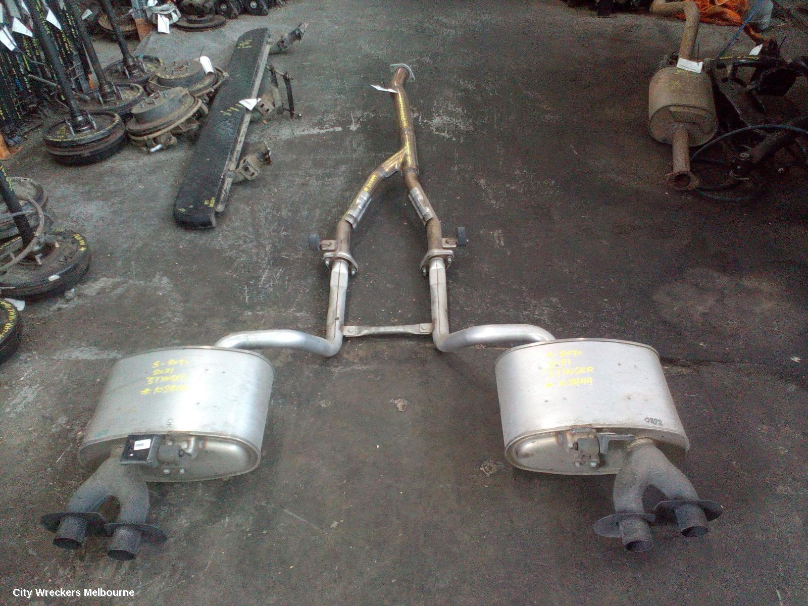 KIA STINGER EXHAUST SYSTEM, CK, 06/2017 - 04/2023 - Image 1