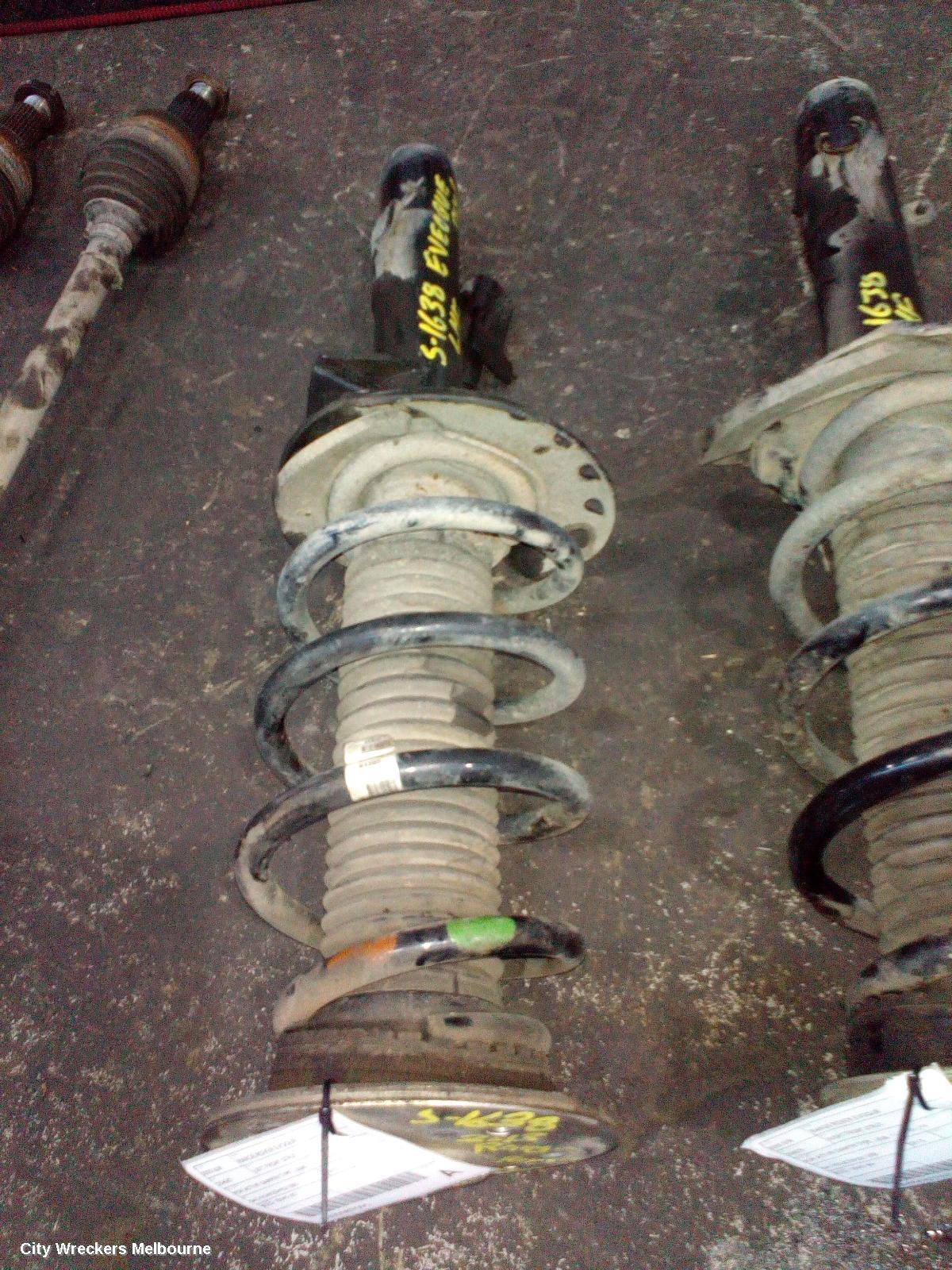 LAND ROVER RANGEROVER EVOQUE LEFT FRONT STRUT, NON ACTIVE DAMPER TYPE, L538, 11/2011 - 01/2019 - Image 2