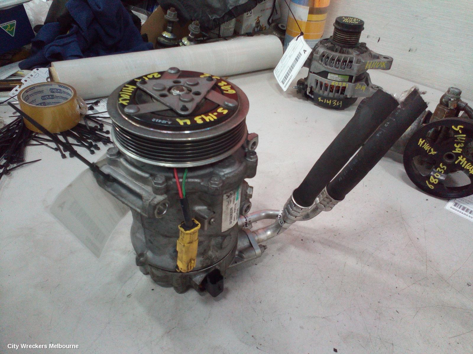 TOYOTA HILUX A/C COMPRESSOR, PETROL, 09/2015 ONWARDS - Image 2