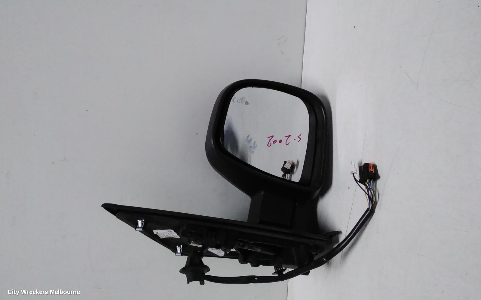 PEUGEOT EXPERT RIGHT DOOR MIRROR, K0, MANUAL FOLD, MATTE BLACK, NON BLIND SPOT TYPE, 04/2018 ONWARDS - Image 2
