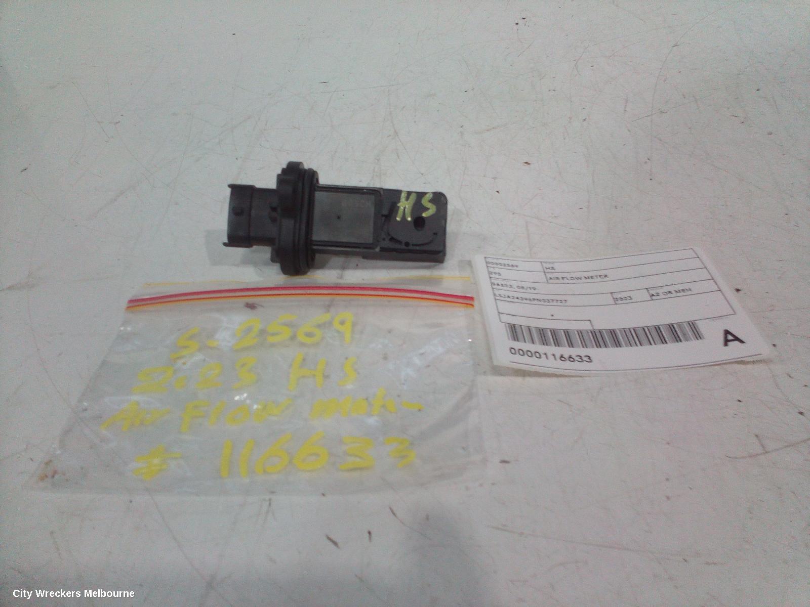 MG HS AIR FLOW METER, SAS23, 08/2019 - 12/2024 - Image 2