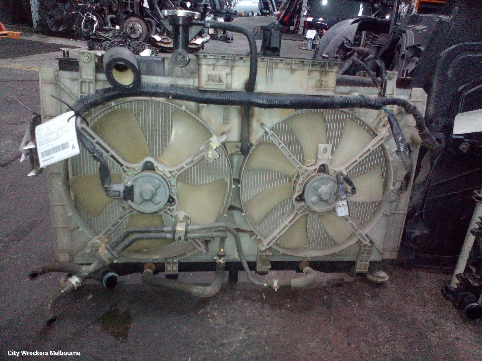 MAZDA 6 FAN, PETROL, 2.3, DUAL FAN ASSY, L3, 2 "PIN" MOUNTS AT BOTTOM, GG/GY, 09/2002 - 07/2005 - Image 1
