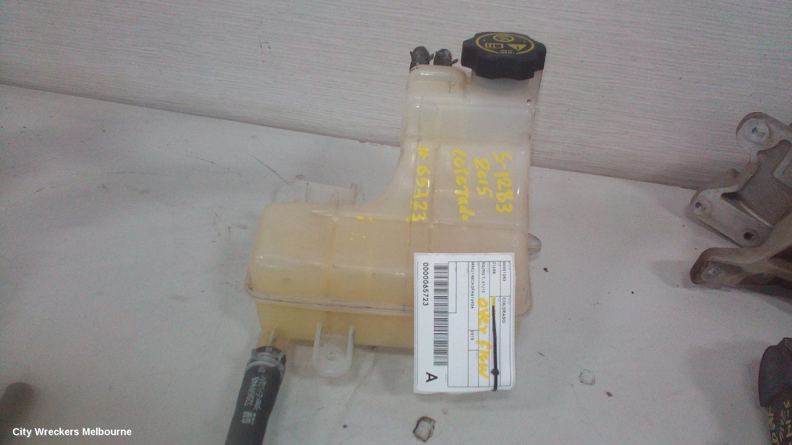 HOLDEN COLORADO OVERFLOW BOTTLE, RG, 06/2012 - 12/2020 - Image 1