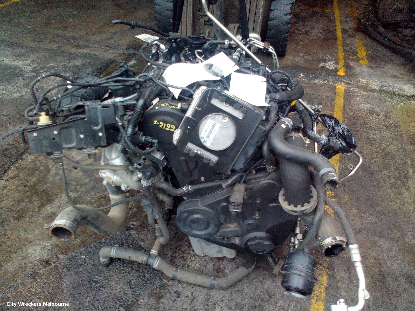 VOLKSWAGEN AMAROK ENGINE, DIESEL, 2.0, TWIN TURBO, 2H, CSHA CODE, 12/2010 ONWARDS - Image 1