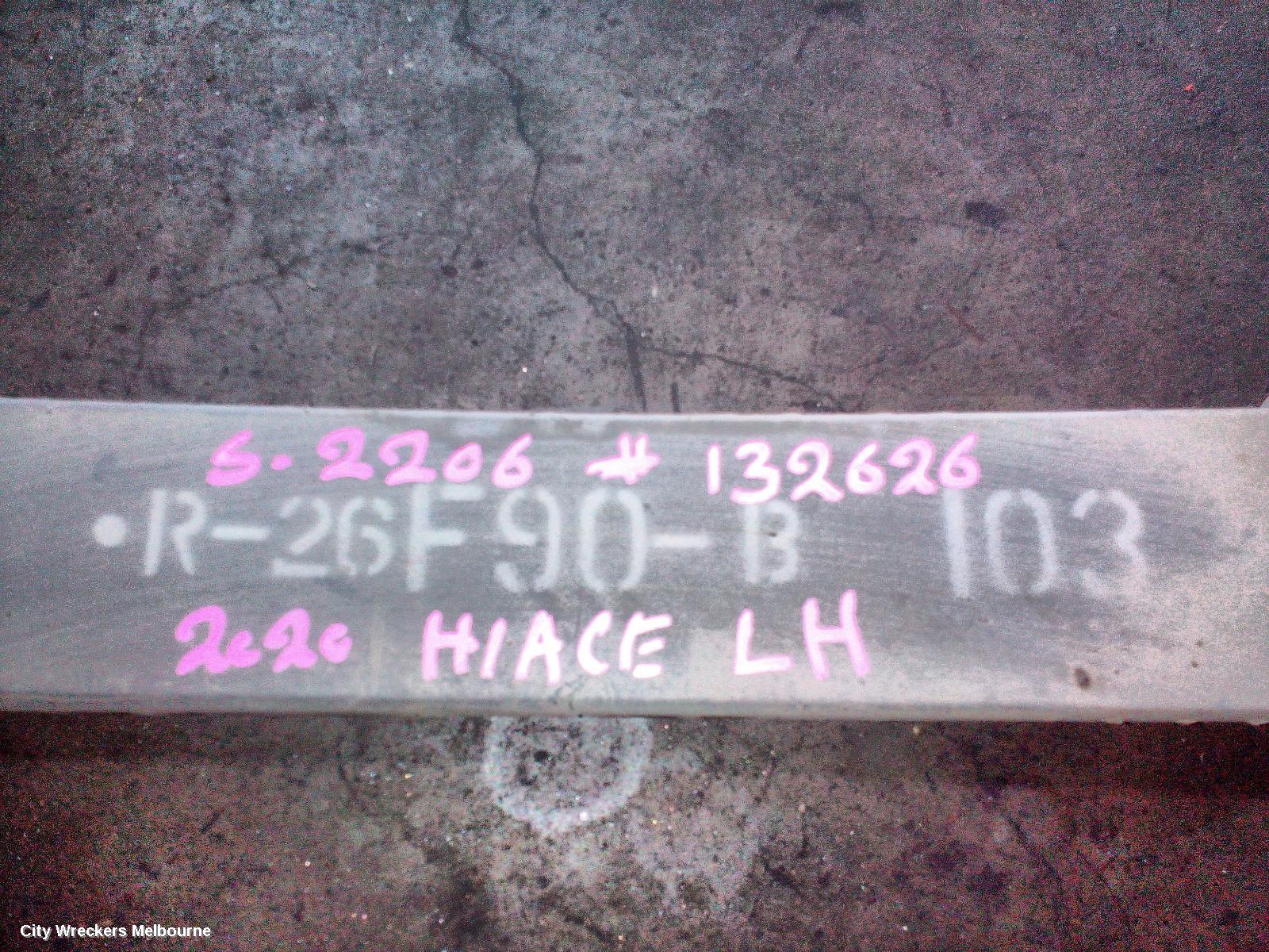 TOYOTA HIACE REAR LEAF SPRING, 300 SERIES, SLWB, BUS, LH SIDE, 02/2019 ONWARDS - Image 2