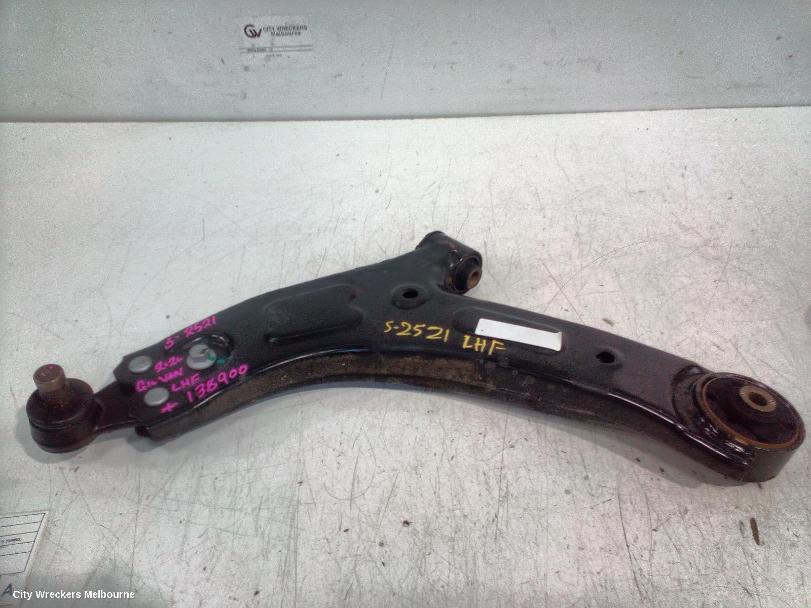 LDV G10 LEFT FRONT LOWER CONTROL ARM, SV7A/SV7C, WAGON/VAN, 04/2015 ONWARDS - Image 2