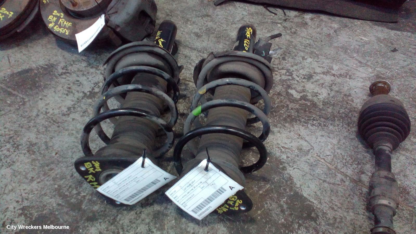 MAZDA 3 LEFT FRONT STRUT, BK, 2.3, PETROL, MPS TYPE, 07/2006 - 02/2008 - Image 1