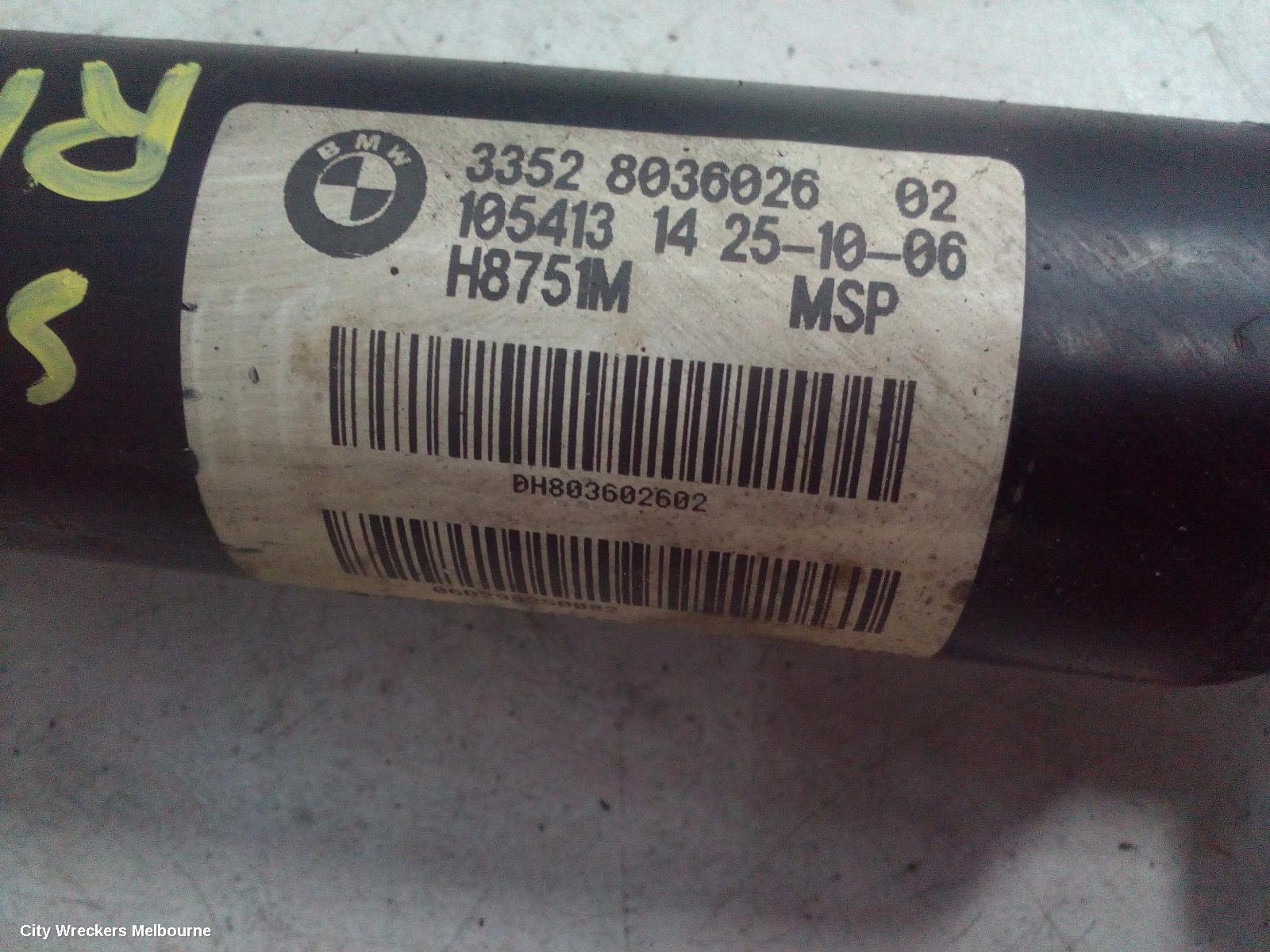 BMW 3 SERIES RIGHT REAR STRUT, ***USE SHOCK ABSORBER PART TYPE*** - Image 1