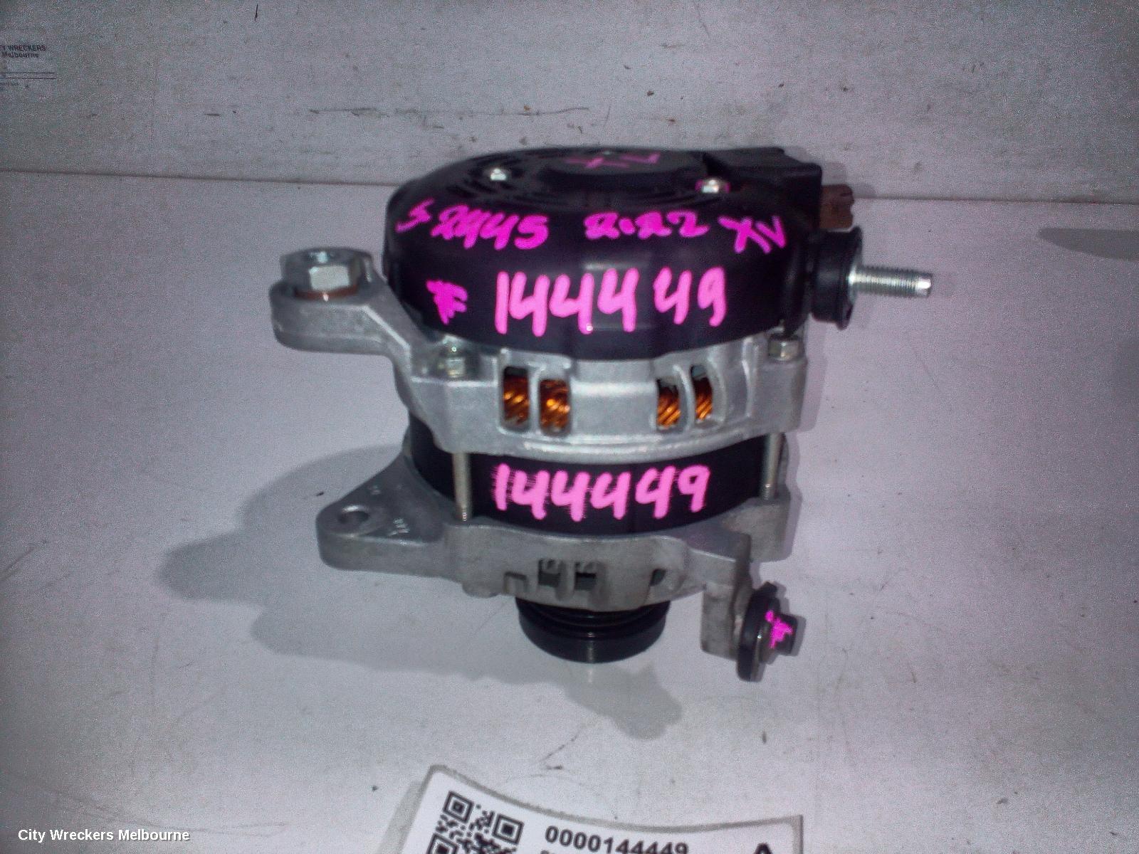 SUBARU XV ALTERNATOR, G5X, PETROL, 2.0, FB20, 03/2017 - 06/2023 - Image 1