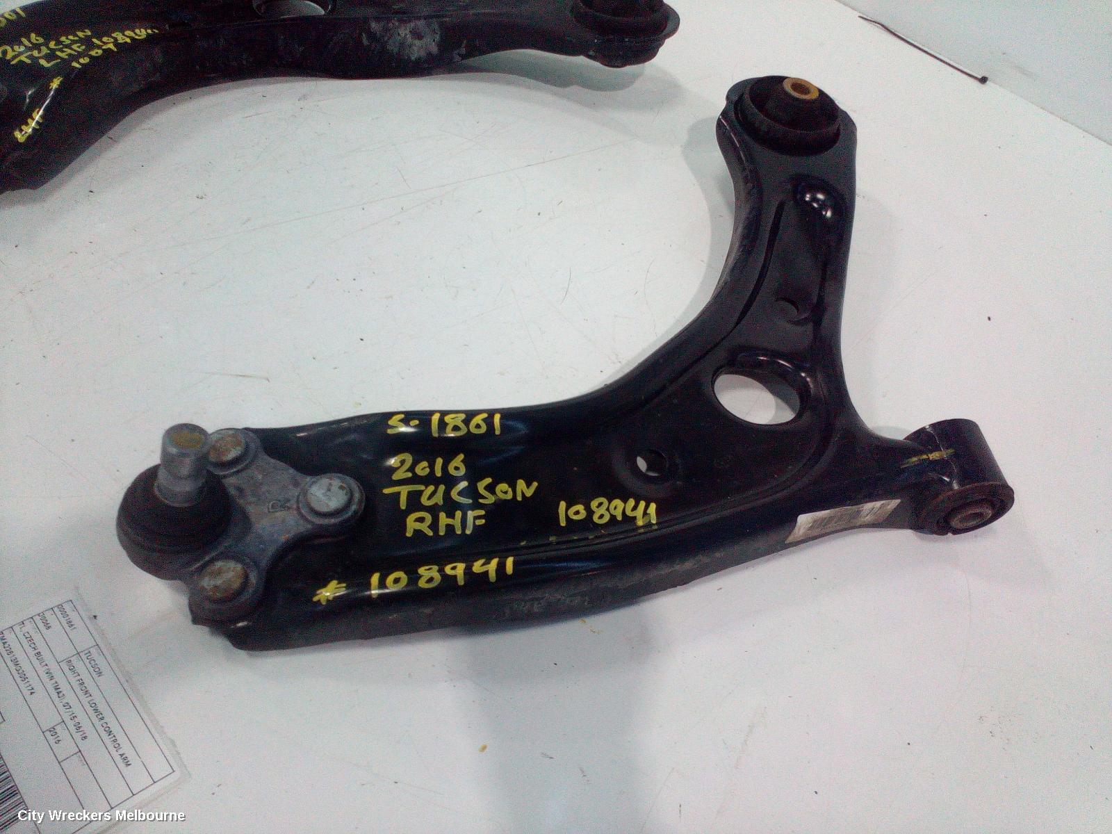 HYUNDAI TUCSON RIGHT FRONT LOWER CONTROL ARM, TL, CZECH BUILT (VIN TMAJ), 07/2015 - 06/2018 - Image 2