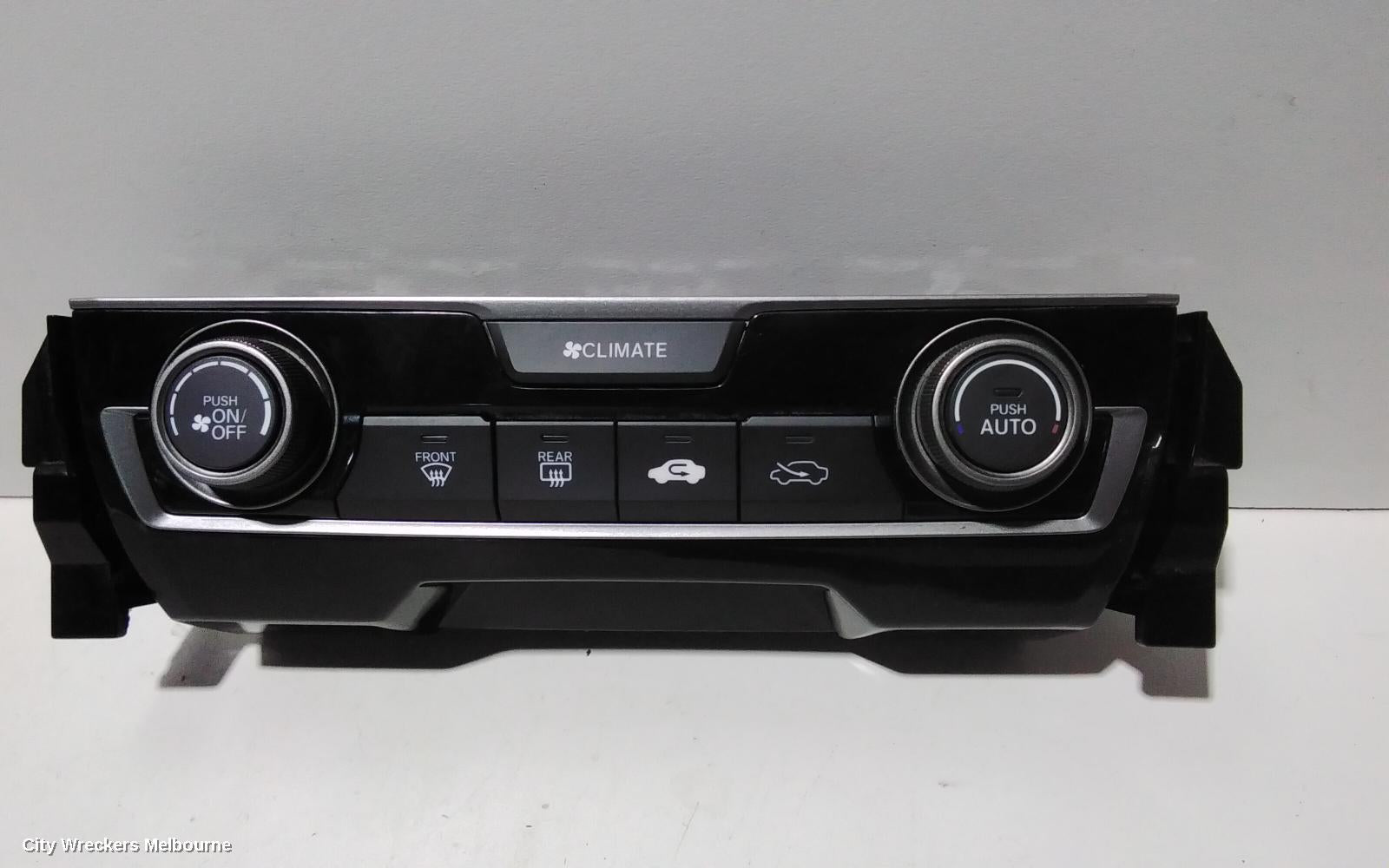 HONDA CIVIC HEATER/AC CONTROLS, 10TH GEN, DUAL ZONE CLIMATE CONTROL TYPE, 05/2016 - 08/2021 - Image 2