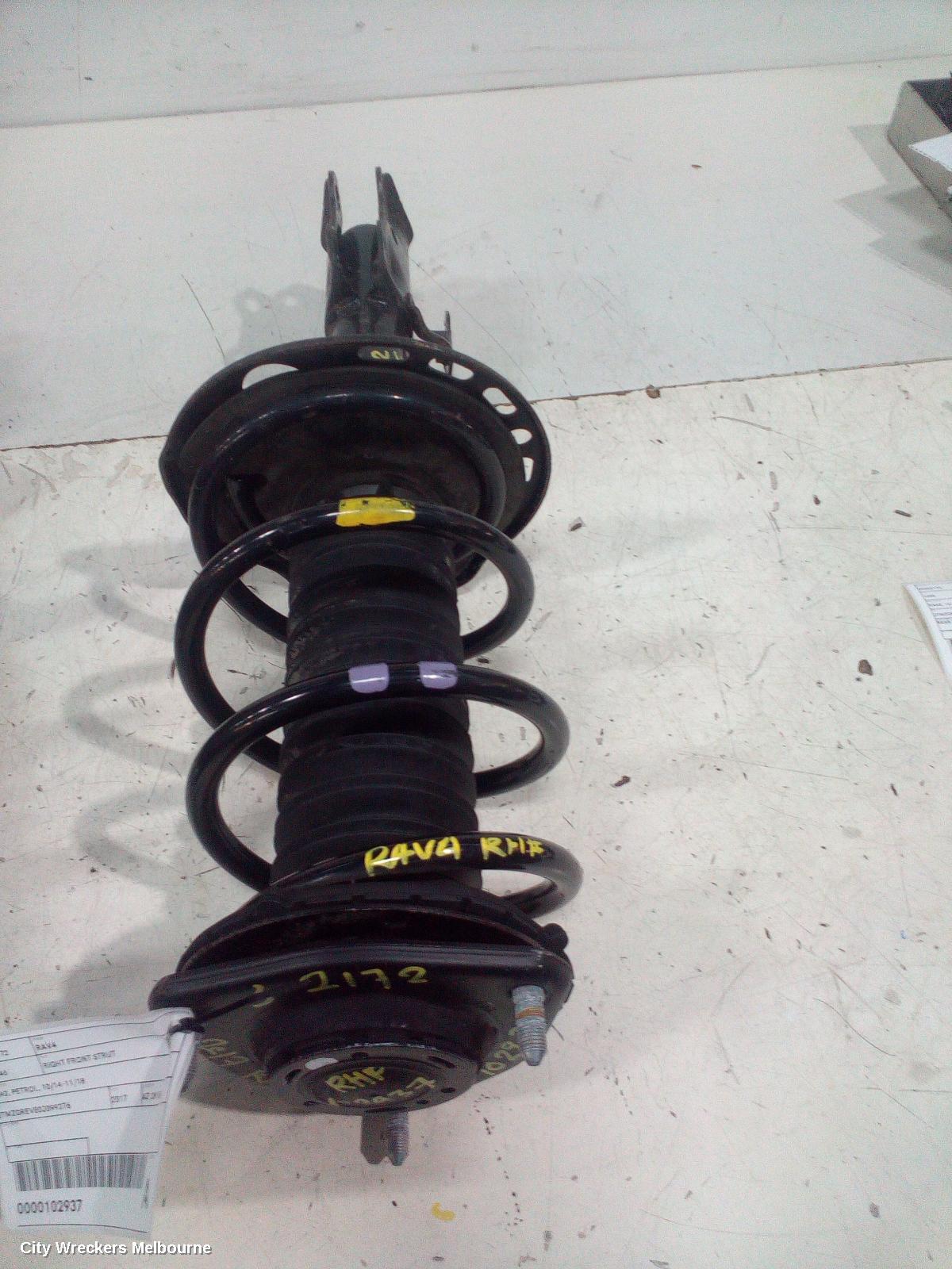 TOYOTA RAV4 RIGHT FRONT STRUT, XA40, PETROL, 10/2014 - 11/2018 - Image 2