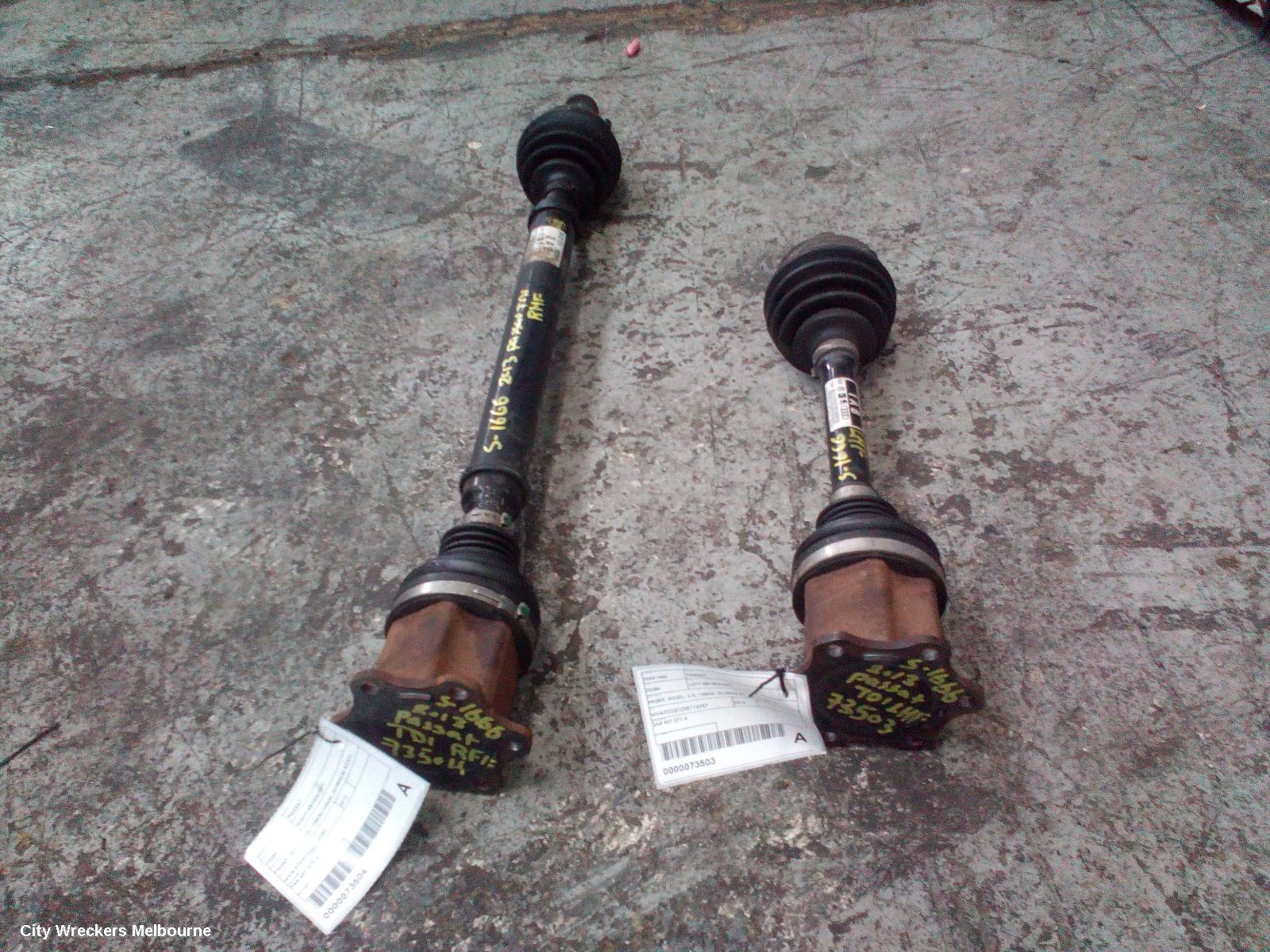 VOLKSWAGEN PASSAT LEFT DRIVESHAFT, FRONT, DIESEL, 2.0, 130KW, 3C/MK6 B7, 12/2012 - 05/2015 - Image 3
