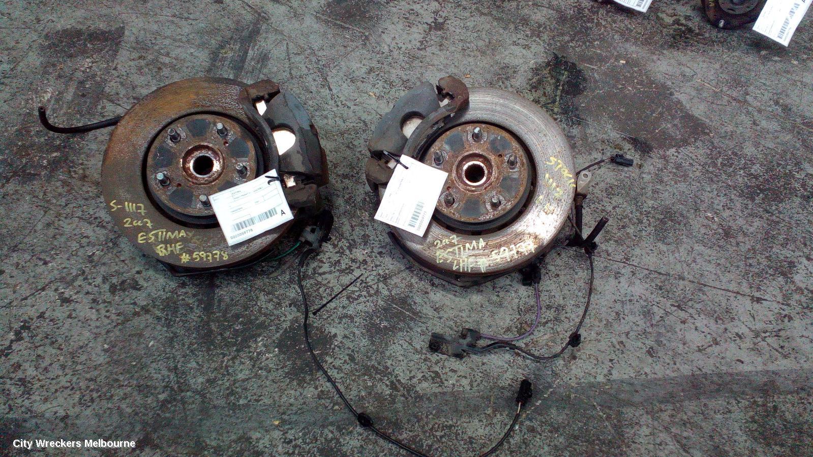 TOYOTA ESTIMA LEFT FRONT HUB ASSEMBLY, XR50, 05-19 - Image 1
