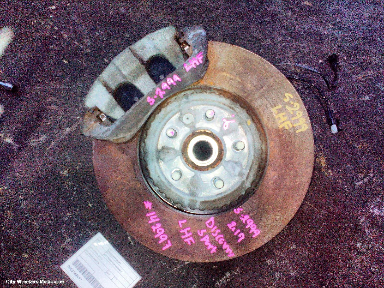 LAND ROVER DISCOVERY SPORT LEFT FRONT HUB ASSEMBLY, L550, PETROL, 07/2019 ONWARDS - Image 2