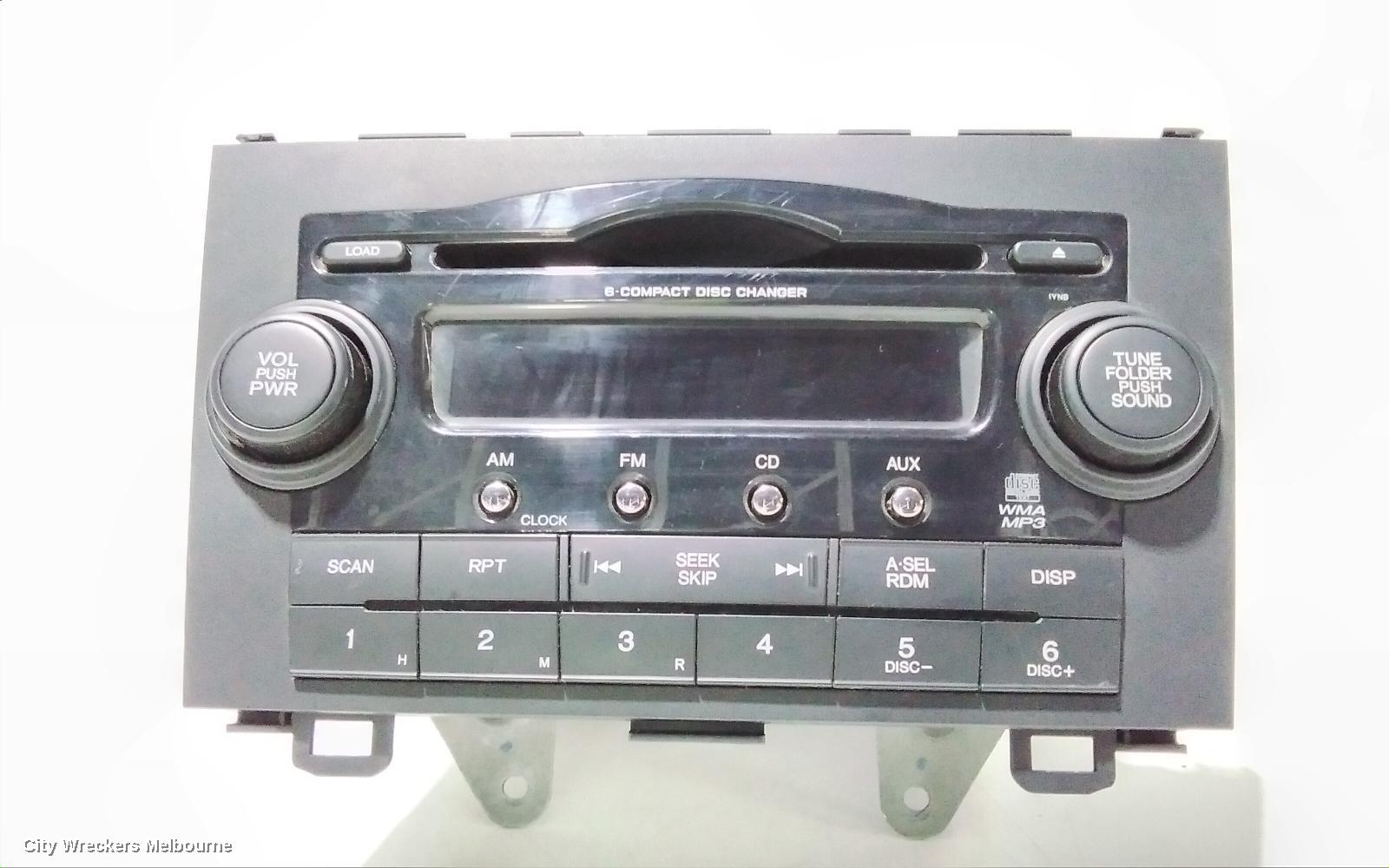 HONDA CRV RADIO/CD/DVD/SAT/TV, CD STACKER - 6 DISC IN DASH, RE, 03/2007 - 10/2012 - Image 2