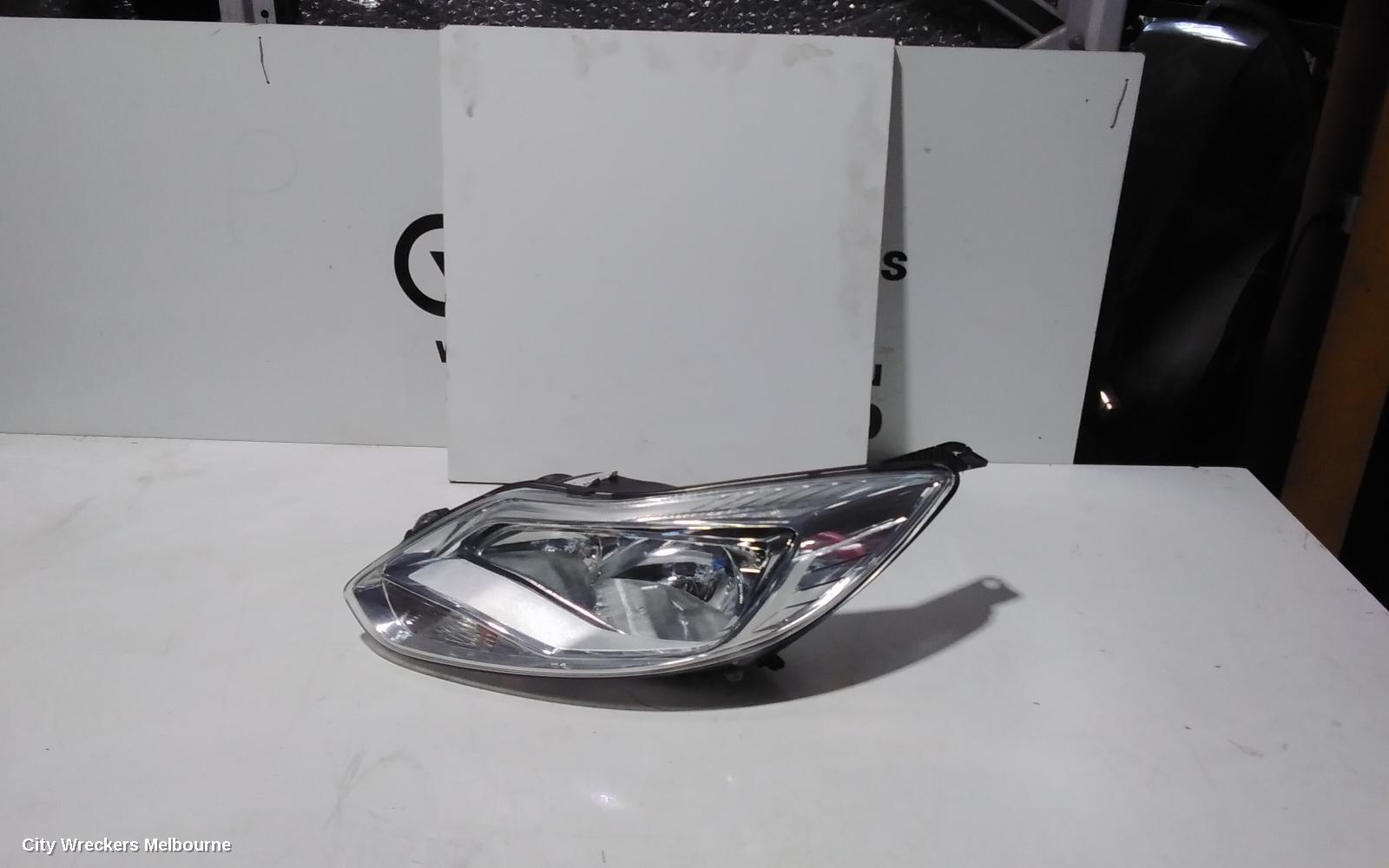FORD FOCUS LEFT HEADLAMP, LW, AMBIENTE/TREND, HALOGEN TYPE, CHROME INSERT, 08/2012 - 08/2015 - Image 3